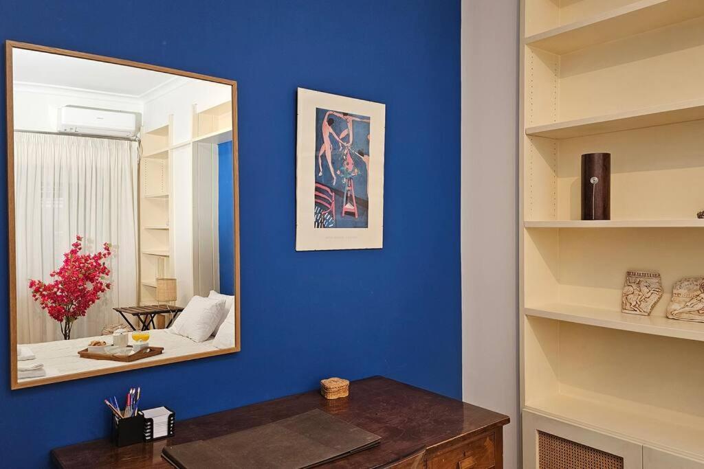 Artistico Two-Bedroom Apartment In Kolonaki Athen Exterior foto